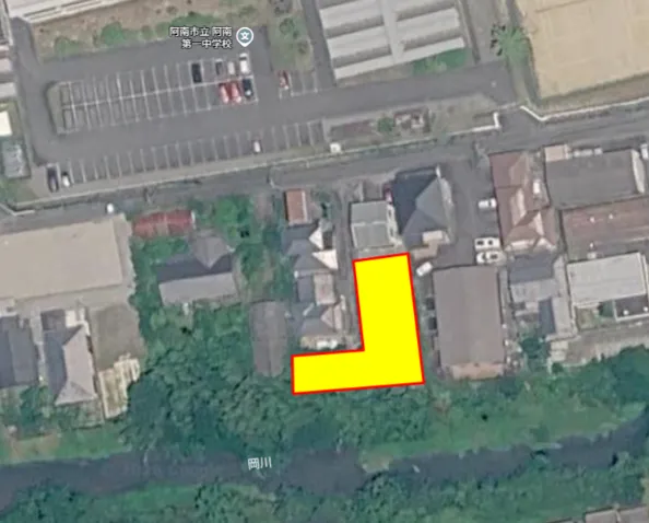 阿南市長生町で土地を預かりました。