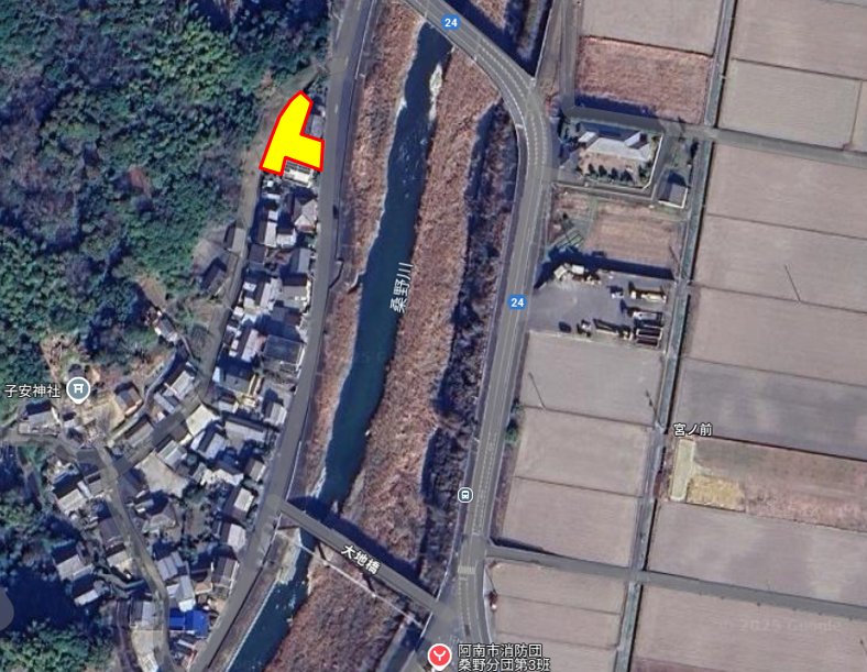 阿南市 内原町長谷（桑野駅）住宅用地