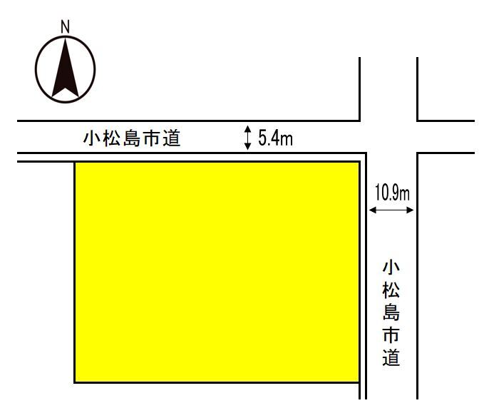 小松島市　小松島町字北浜　住宅用地