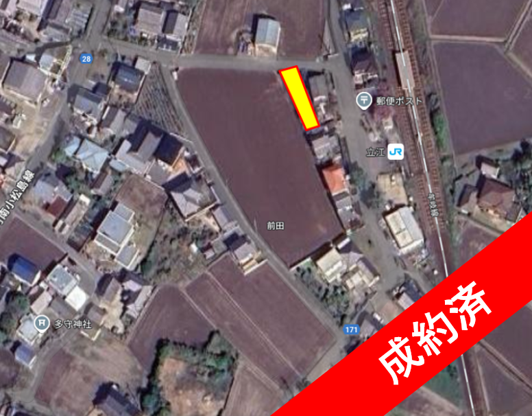 小松島市　立江町字前田　住宅用地